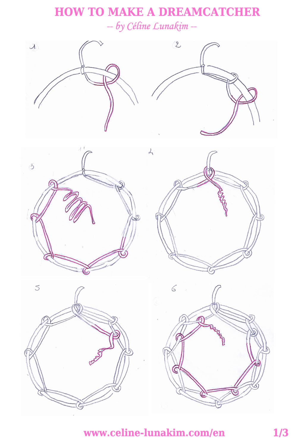Dreamcatcher DIY Tutorial Handmade Dreamcatcher DIY C line Lunakim